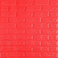 3D панель самоклеюча 700х770х7мм цегла Червона (008-7) SW-00000054