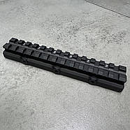 Компенсатор висоти Leapers UTG Universal, H: 12.7 мм, L: 140 мм, 13 слотів Weaver/Picatinny (MT-RSX5L), фото 4