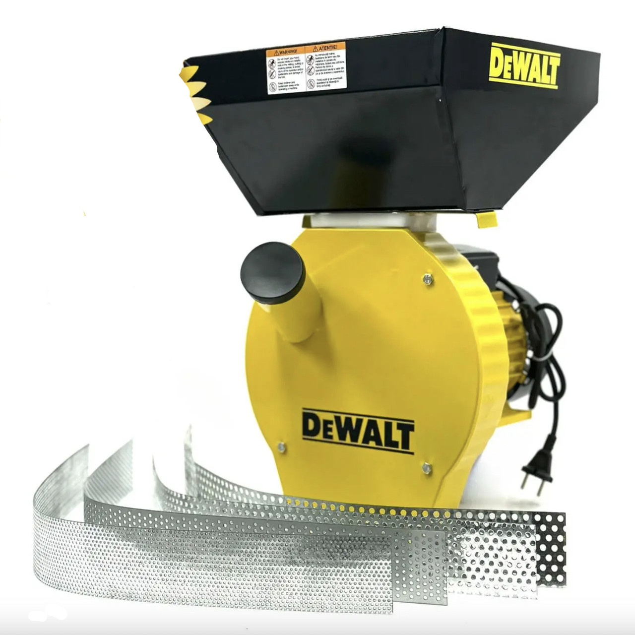 Зернодробілка Dewalt DWS 4300 (4.3 кВт 280 кг/год) Потужна годівниця побутова для кормів і зерна Девольт, фото 1
