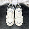Кросівки жіночі Ouqidageni молочні із сірим на об'ємній підошві демісезонні 8037, фото 7