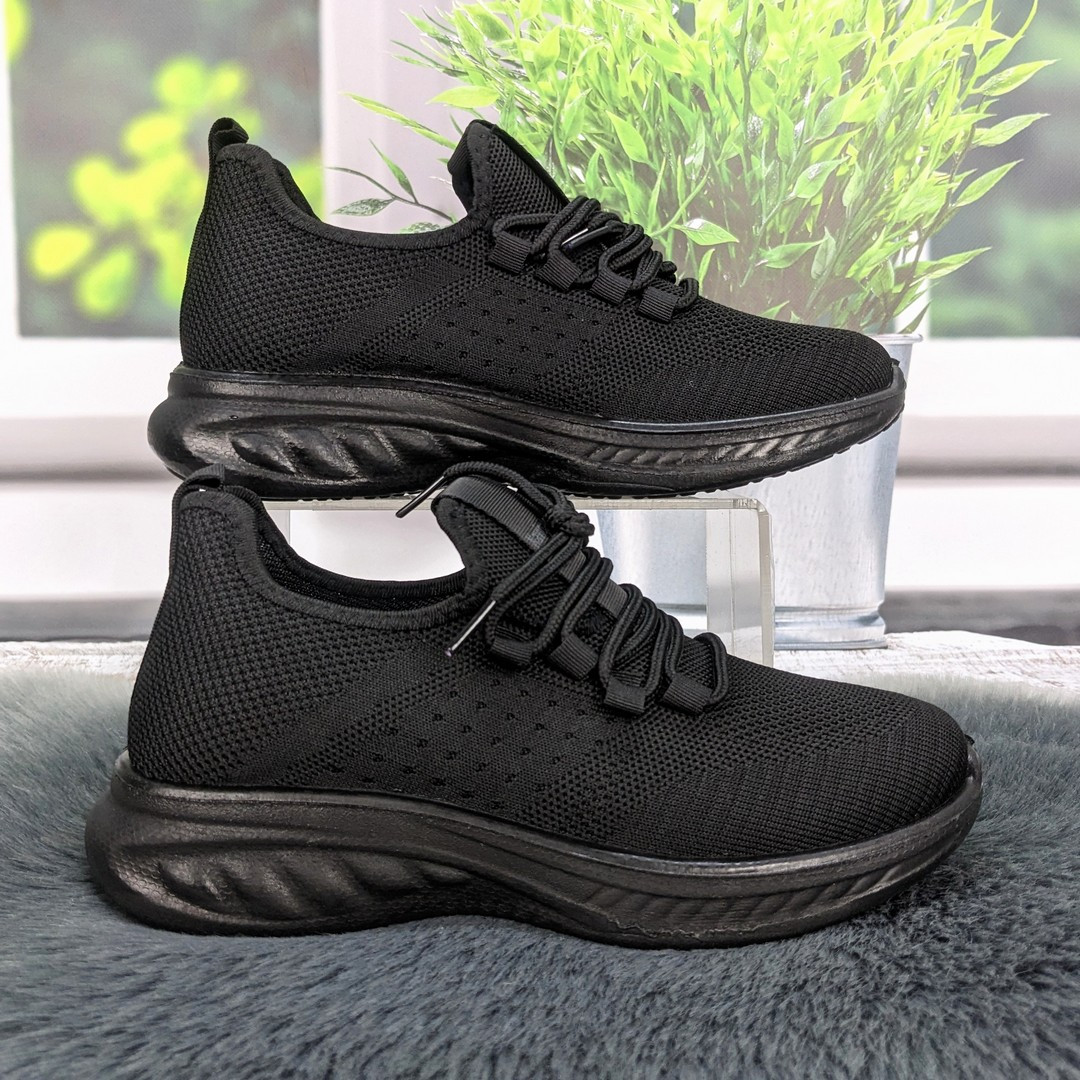 Кросівки жіночі Navigator чорні текстильні 8027, фото 1