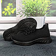 Кросівки жіночі Navigator чорні текстильні 8027, фото 5