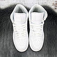 Кросівки жіночі Bayota білі високі на шнурках 8028, фото 5