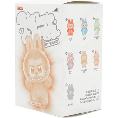 М'яка іграшка No Brand сюрприз Labubu Третє покоління 17 см Mix color Затемнений пакет (YT42135), фото 1