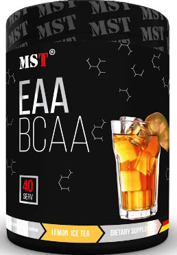 Амінокислоти BCAA ЕАА MST BCAA&EAA zero 520 г лимон холодний чай, фото 1