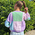 КАРДИГАН ПЕТЧВОРК, Майстер-клас з в'язання (початковий рівень), фото 5