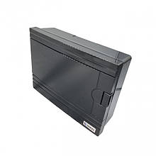 Щиток зовнішній SF-BB на 12 модулів, чорний, чорні двер., Argent IP 40 TAKEL