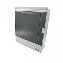 Щиток зовнішній SF-WG на 24 модулі, білий, сірі двер., Argent IP 40 TAKEL