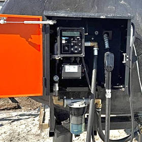 Міні азс із системою ідентифікації заправна колонка для перекачування ДТ 220 вольтів 70 л/хв