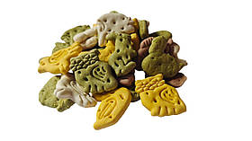 Ласощі для собак, печиво AnimAll Crunch Dog Зоо фігурки тварин ванільні 250г