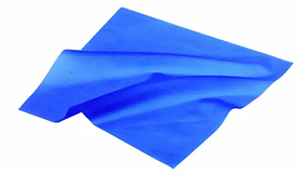 Платки для коффердама 152х152 мм, сині, середні, м'ята