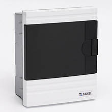 Щиток внутрішній FF-BB на 6 модулів, чорний, чорні двер., Argent IP 40 TAKEL