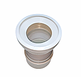 Гофра унітаза для пластикової каналізації, фото 2