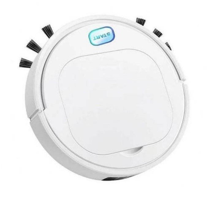 Пилосос робот Vacuum Cleaner ES28 для сухого та вологого прибирання Білий, фото 1