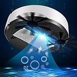 Пилосос робот Vacuum Cleaner ES28 для сухого та вологого прибирання Білий, фото 9