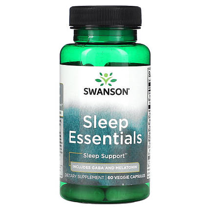 Комплекс для сну Swanson Sleep Essentials 60 капс., фото 1
