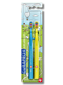 Набір дитячих зубних щіток Curaprox Ultrasoft Duo Special Edition 2025, d 0,9 мм 2 шт