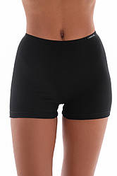 Укорочені велосипедки German Volf 25081 бавовняний рубчик, колір чорний