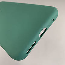 Чохол для Motorola Moto G10 силіконовий кейс чохол з мікрофіброю на телефон моторола мото г10 зелений r4e, фото 4