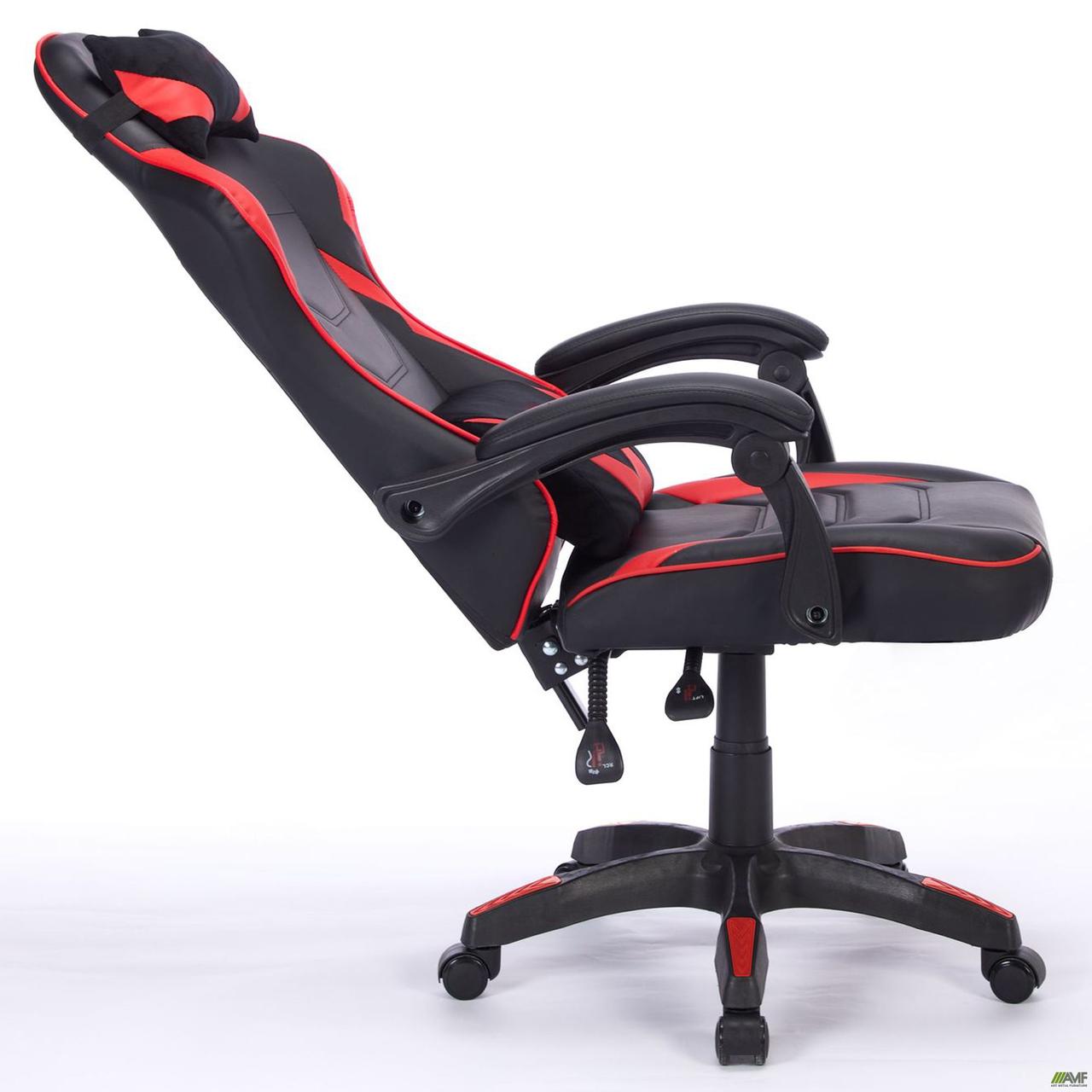 Крісло ігрове геймерське VR Racer Dexter Lambert чорний/червоний для дома офіса, фото 1