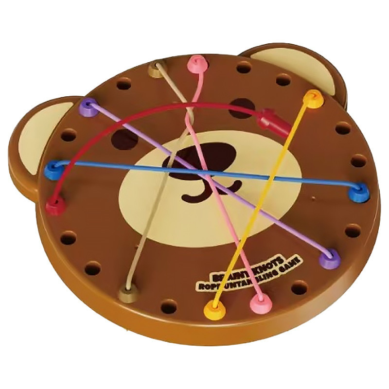 Настільна інтерактивна гра Ummi ME-241 Cute Bear Rope Unravelling Game, фото 1