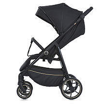 Прогулянкова коляска El Camino FIJI ME 1113-2 Black Matt Чорна, фото 4