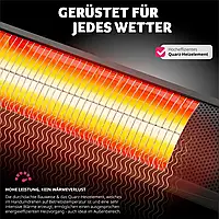 Інфрачервоний нагрівач Solaris Horizon 3000W, алюмінієвий корпус