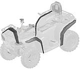 Комплект оригінальних розширювачів арок квадроцикла CFMOTO 450L/520L 2023+
