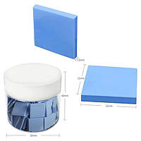 Термопрокладки силіконові TELIJIA TE-P1/12*12*1.5 mm/1.5 W/m*K