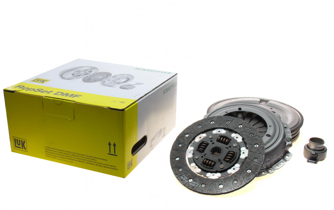Комплект зчеплення з двомасовим маховиком LUK 600033200 Renault Master III 2.3dCi 02 / 10 - 74 - 120kw, фото 1