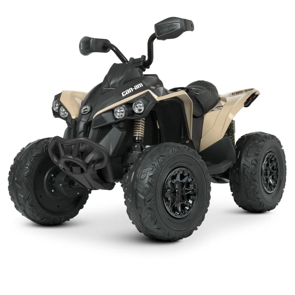 Дитячий електромобіль Квадроцикл Bambi M 5001EBLR-13 Бежевий, фото 1