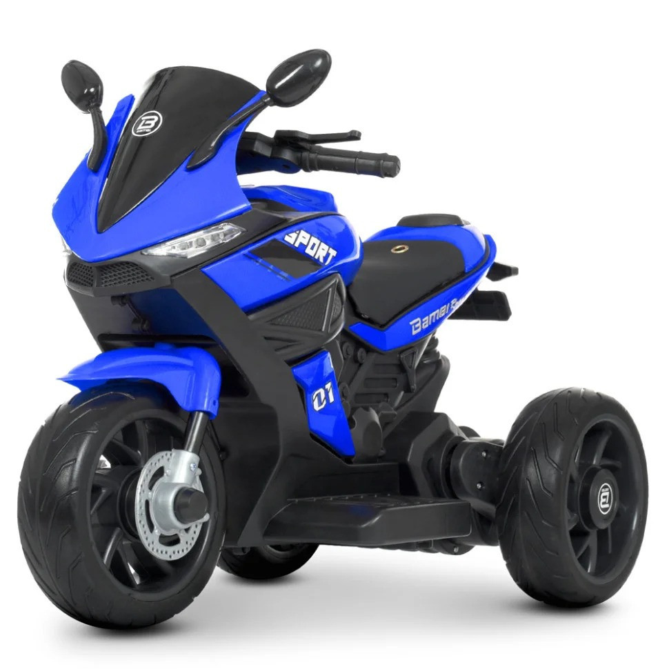 Дитячий електромобіль Мотоцикл Racer M 4454EL-4 до 30 кг, фото 1