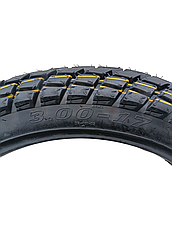 Покришка 3.00-17 50J (120км/год), LOAD RANGE C, (6PR), MAX.LOAD 190кг, ТТ, фото 3