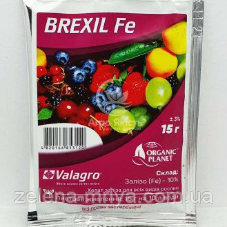 Brexil Fe (Брексіл Залізо), мікроелементи в хелатній формі, 15 г, Valagro, фото 1