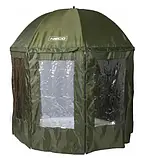 Рибальська парасолька намет з москітною сіткою Neco 255 см Водонепроникний шатер для риболовлі, фото 2