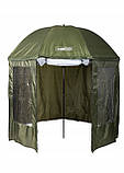 Рибальська парасолька намет з москітною сіткою Neco 255 см Водонепроникний шатер для риболовлі, фото 3