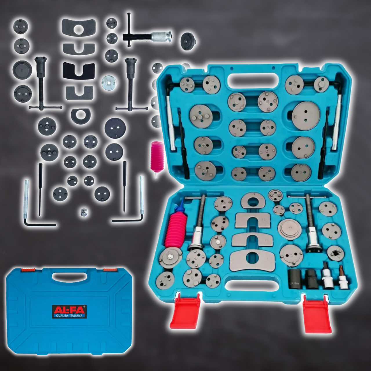 Набір для заміни гальмівних колодок AL-FA ALBPR41P 41 шт.