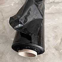 Стрейч плівка чорна 20мкм х 500мм х 300м (2,7 кг), фото 2