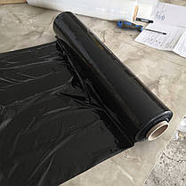 Стрейч плівка чорна 20мкм х 500мм х 300м (2,7 кг), фото 5