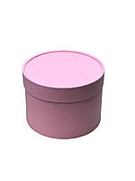 Набір коробок з завальцованой кришкой (рожевий матовий)