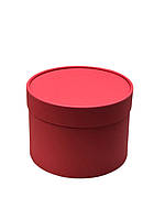 Набір коробок з завальцованой кришкой (червона матова)