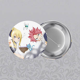 Значок 56 мм Аніме Fairy Tail 003