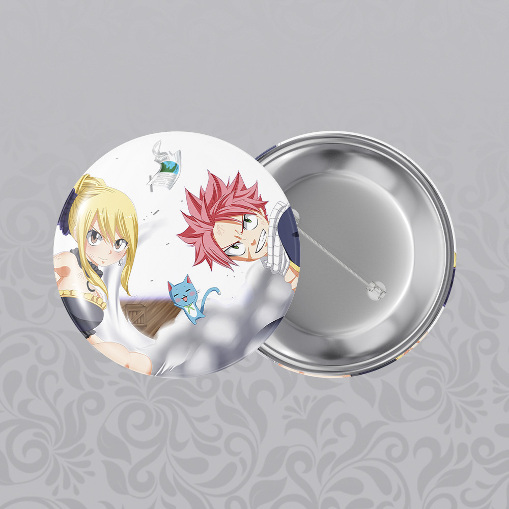 Значок 56 мм Аніме Fairy Tail 003