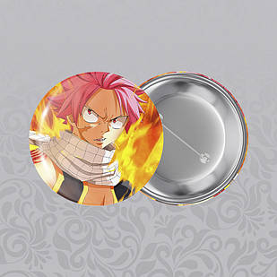 Значок 56 мм Аніме Fairy Tail 008