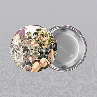 Значок 56 мм Аніме Fairy Tail 014