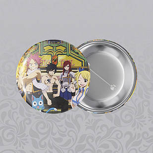 Значок 56 мм Аніме Fairy Tail 016