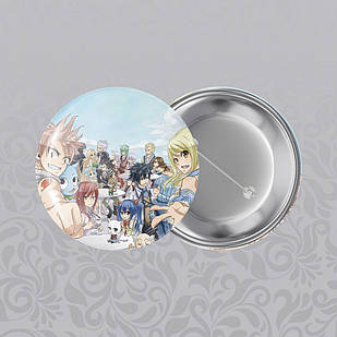 Значок 56 мм Аніме Fairy Tail 017