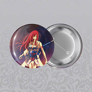 Значок 56 мм Аніме Fairy Tail 020