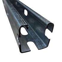 Монтажний профіль 41х41х1,4 мм для сонячних панелей, довжина 2,4 м, фото 2