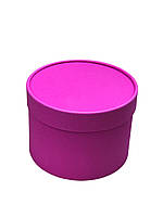 Набір коробок з завальцованой кришкой (малина)